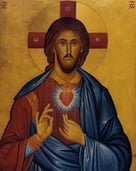 Icon of the Sacred Heart of Jesus